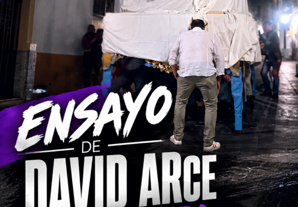 Ensayo de David Arce con la Pastora