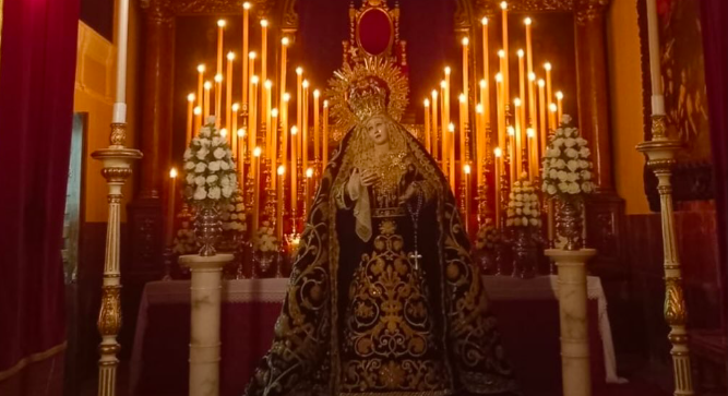 María Santísima Nazarena. Foto: Hermandad del Nazareno