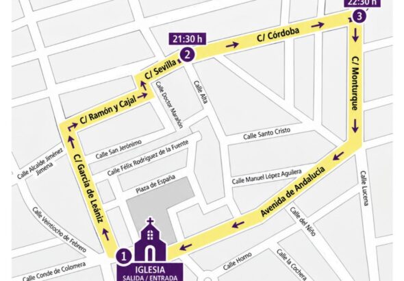Recorrido Jesús Preso