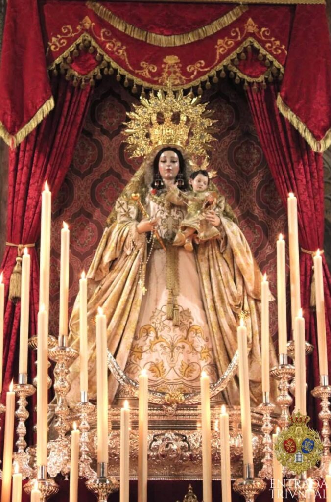 María Santísima de la Victoria. Foto: Hermandad de la Entrada Triunfal