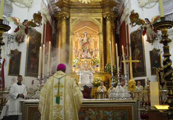 Misa votiva a San Rafael. Foto: Diócesis de Córdoba