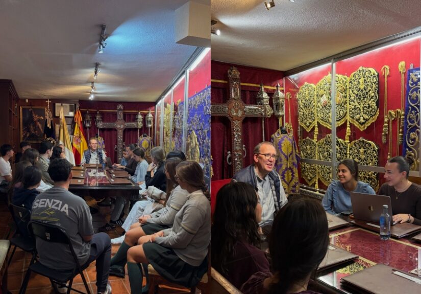 Reunión del grupo joven del Caído