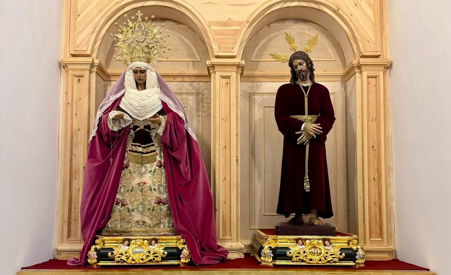 Virgen de la Encarnación y Señor del Silencio